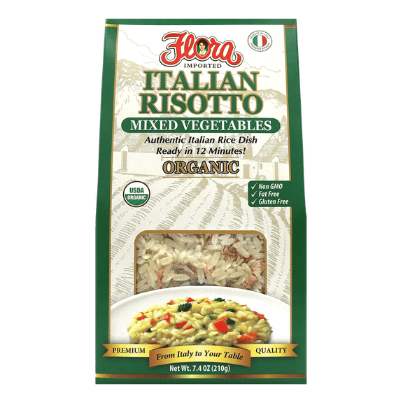 Italian Risotto - Mixed Vegetables Organic - 7.4 oz