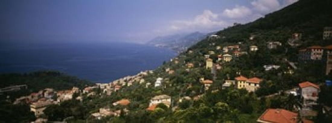 Italian Riviera Italy Canvas Art - Panoramic Images (15 x 6)