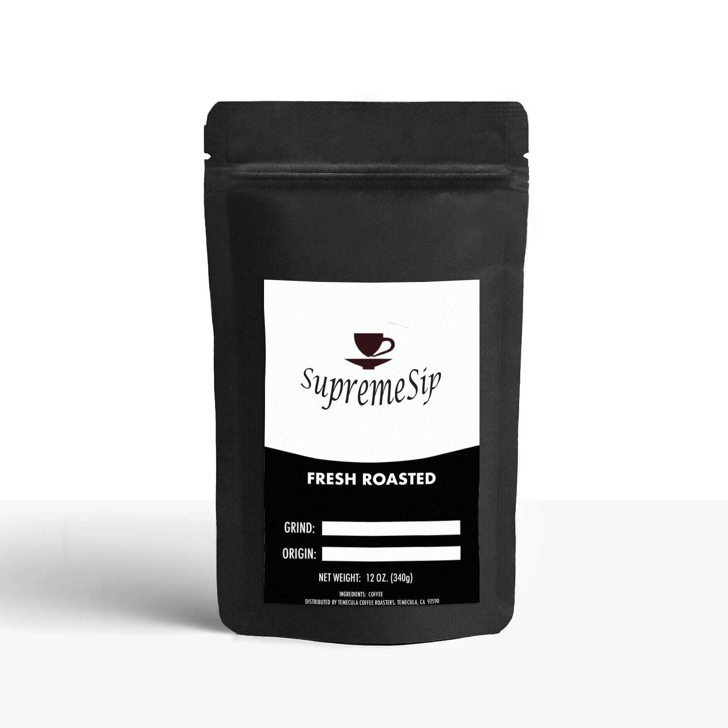 Italian Roast Coffee – Extra Dark, Oily Roast of Central American Beans for Deep, Heavy Flavor with Minimal Origin Characteristics and No Acidity