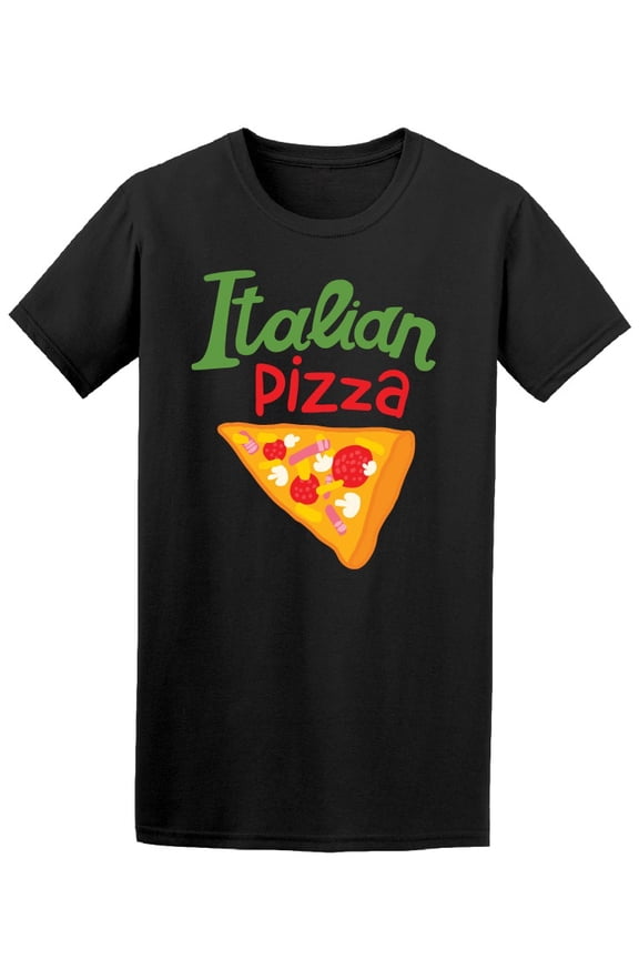 Italian Sliced Pizza Graphic Tee Men's -Image by Shutterstock
