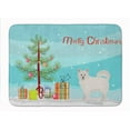 thumbnail image 1 of Italian Spitz Christmas Tree Machine Washable Memory Foam Mat, 1 of 1