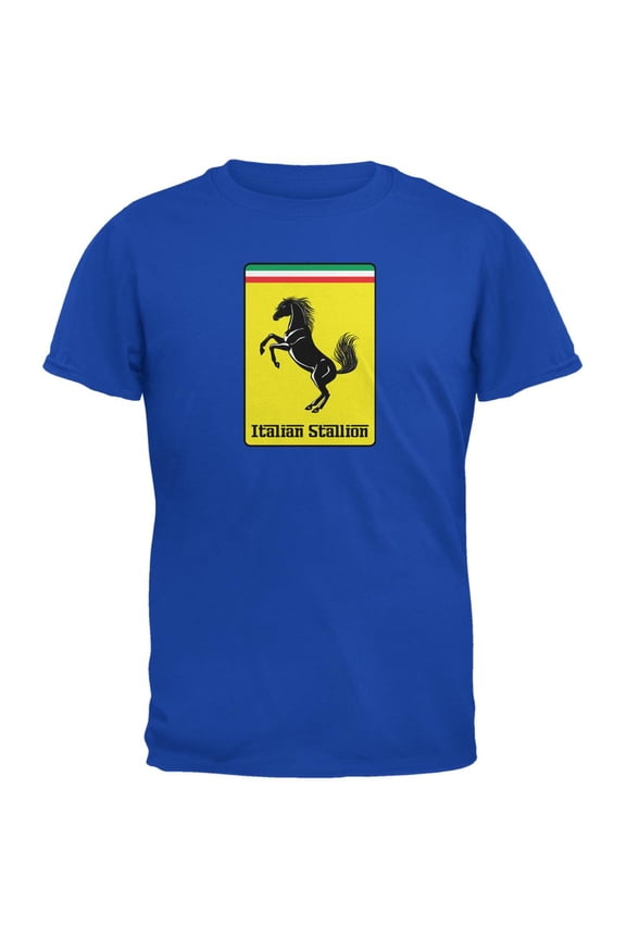 Italian Stallion Royal Adult T-Shirt - Small