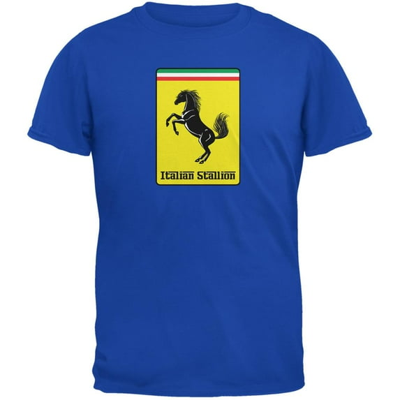 Italian Stallion Royal Adult T-Shirt - Small