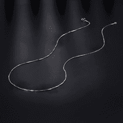 Italian Sterling Silver 18 Inch Box Chains