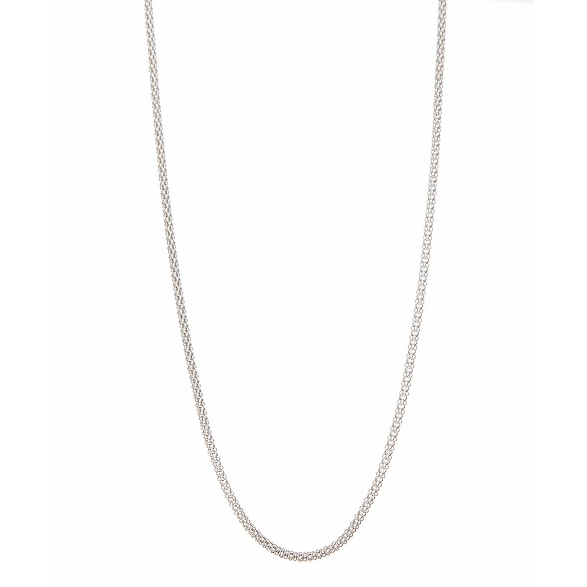 Italian Sterling Silver Coreana Chain Necklace, 16