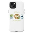 thumbnail image 1 of Italian Summer Aesthetic Phone Case, Minimal Design with Pizza, Bikini & Lemon Vase Illustration, Travel-Inspired Cover Compatible with iPhone 16 15 14 13 12 11 Plus Pro Max Mini, 1 of 6