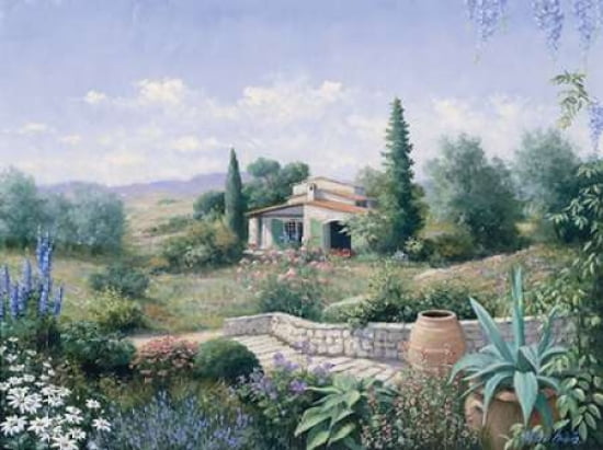 Italian Summer Canvas Art - Peter Motz (18 x 24)
