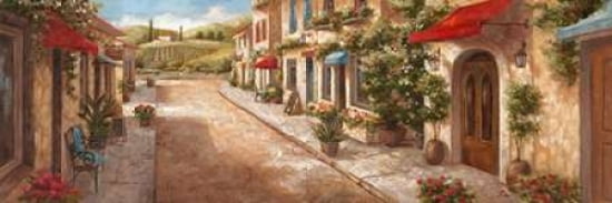 Italian Village II Canvas Art - Nan (12 x 36)