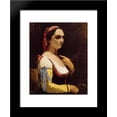 thumbnail image 1 of Italian Woman with a Yellow 20x24 Framed Art Print by Camille Corot, 1 of 2