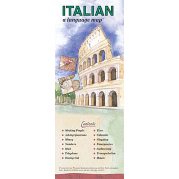 Pre-Owned Italian a Language Map (Paperback) 0944502032 9780944502037
