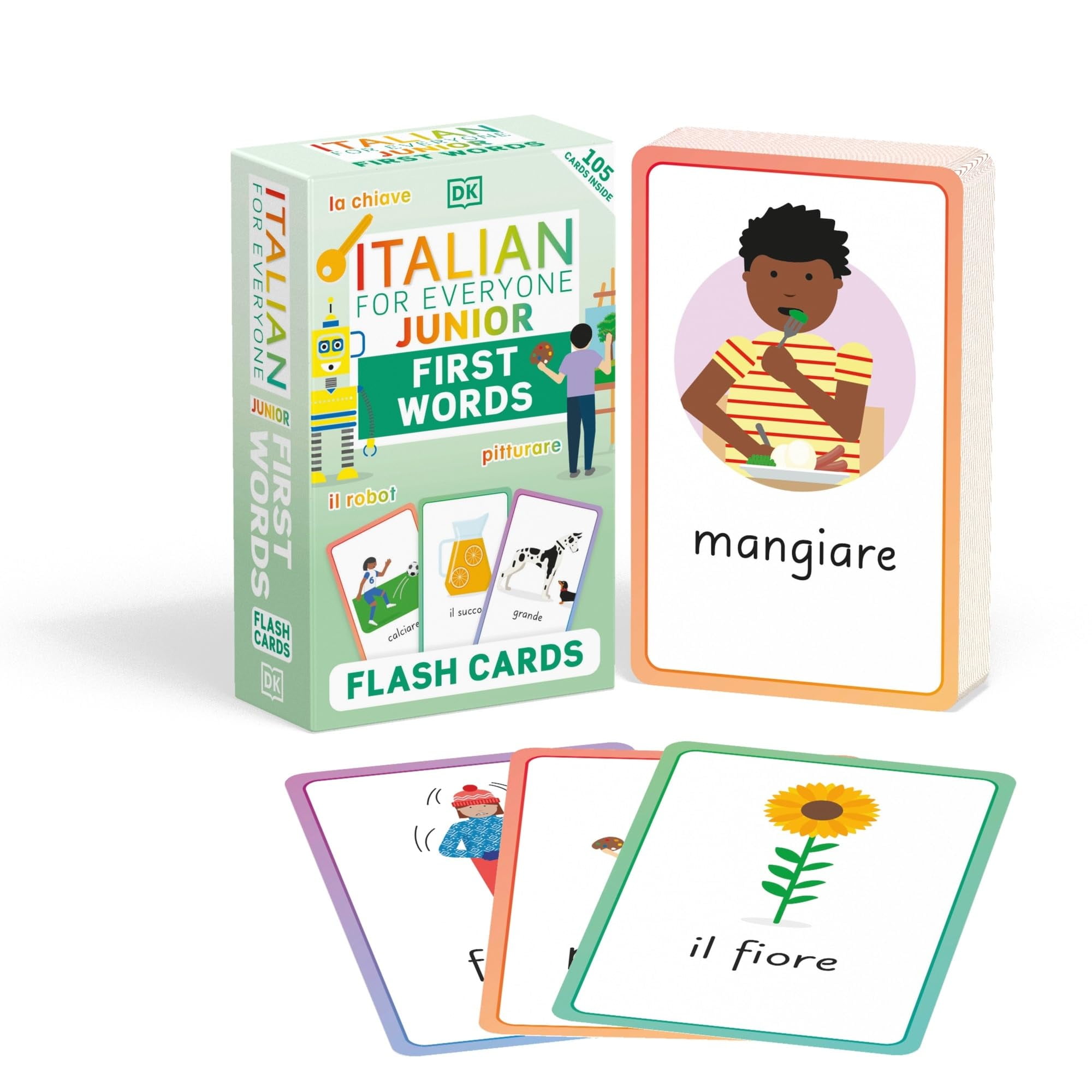 Italian for Everyone Junior First Words Flash Cards - Walmart.com