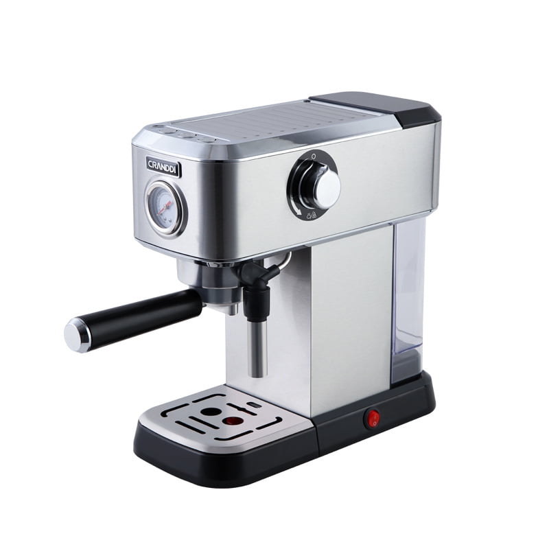 Italianstyle household coffee machine, semiautomatic steam milk foam