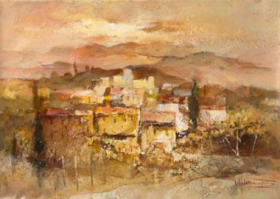 Italian village I Canvas Art - Willem Haenraets (20 x 28)
