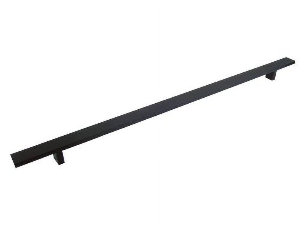 Italiano 24 Inch Flat Solid Hard Aluminum Anodizing Black