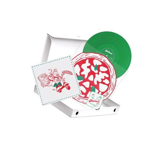 Sfera ebbasta Italiano - vinile verde (Vinyl Record)