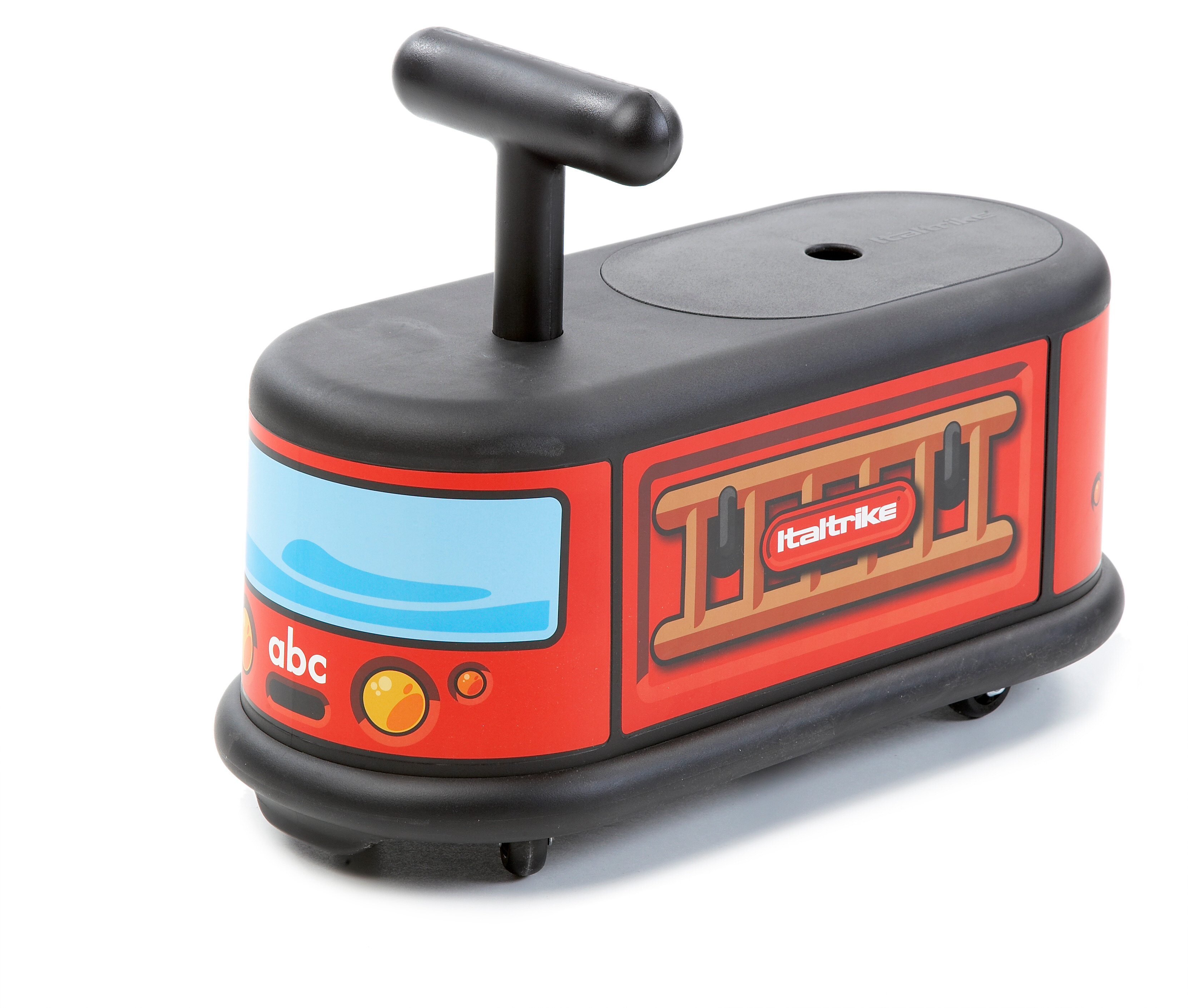 Italtrike La Cosa Fire Truck Ride On Toy for Toddlers, Ages 1-6 Years, Made in Italy, Red