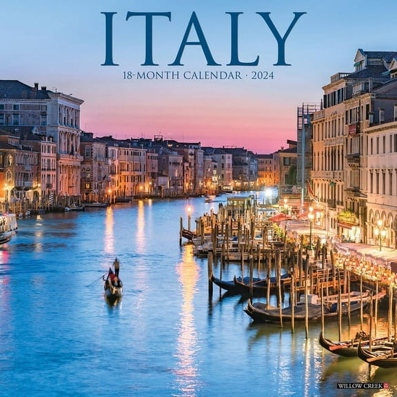 Italy 2024 12 X 12 Wall Calendar (Other)