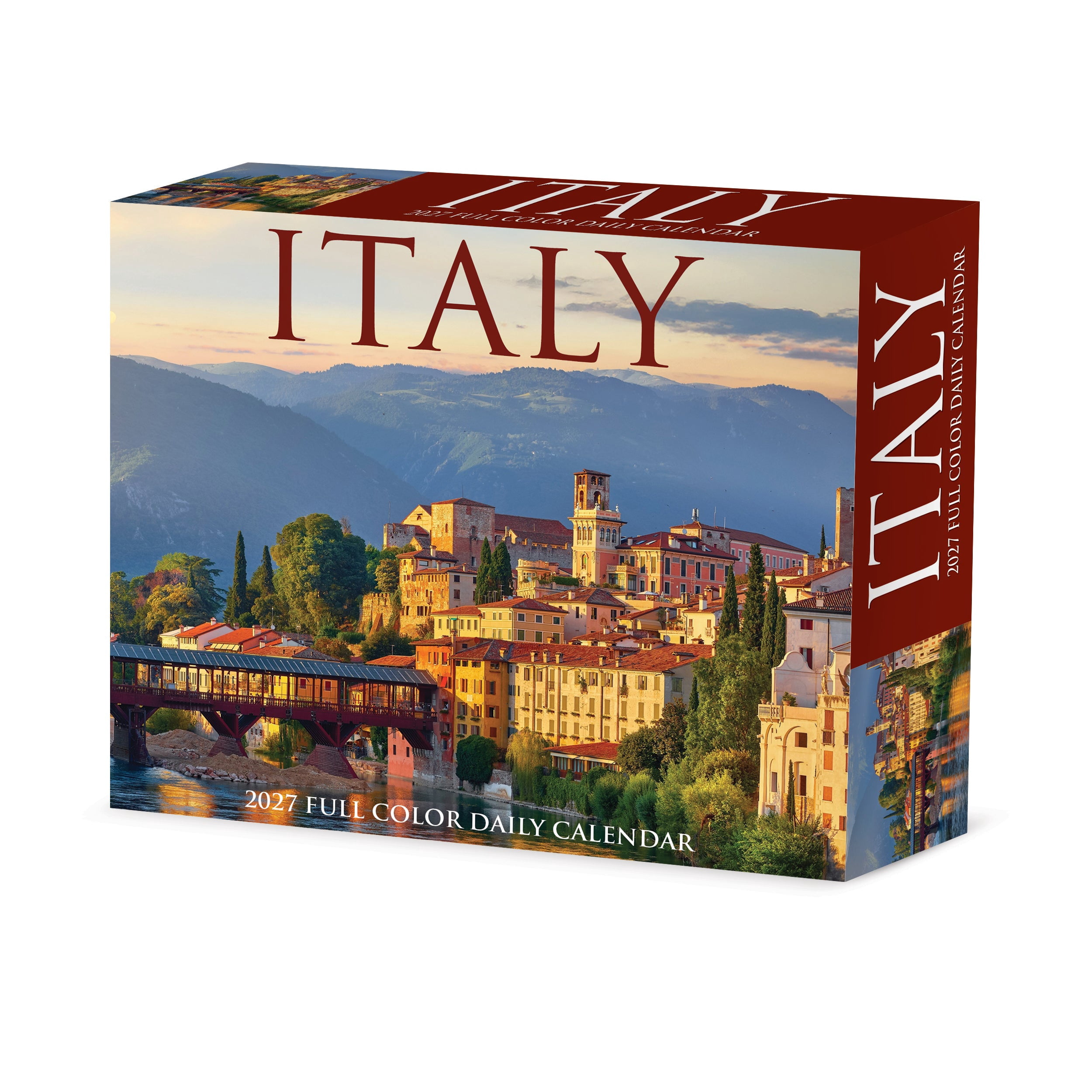 Willow Creek Press, Italy 2027 Box Calendar