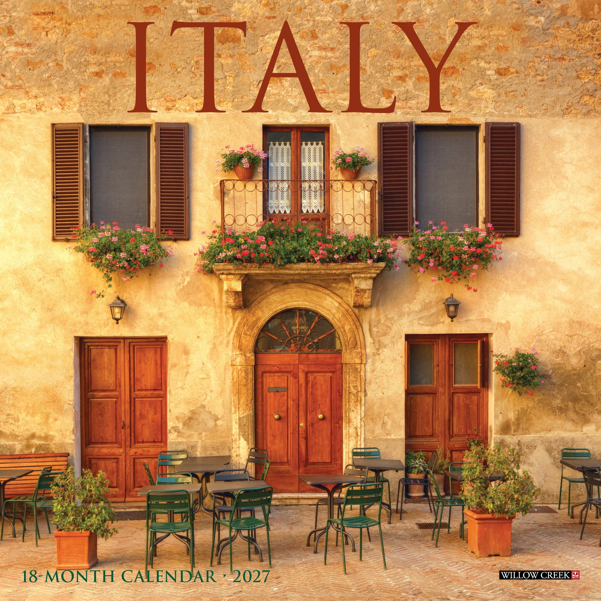 Willow Creek Press, Italy 2027 Mini Wall Calendar