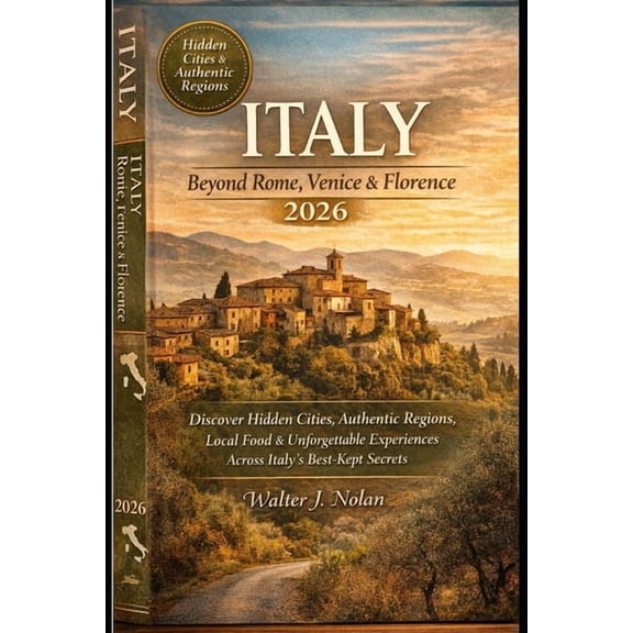 Italy Beyond Rome, Venice & Florence 2026: Discover Hidden Cities, Authentic Regions, Local Food & Unforgettable Experie, (Paperback)