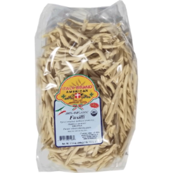 Italy Brand American 17.6 oz. Organic Fusilli