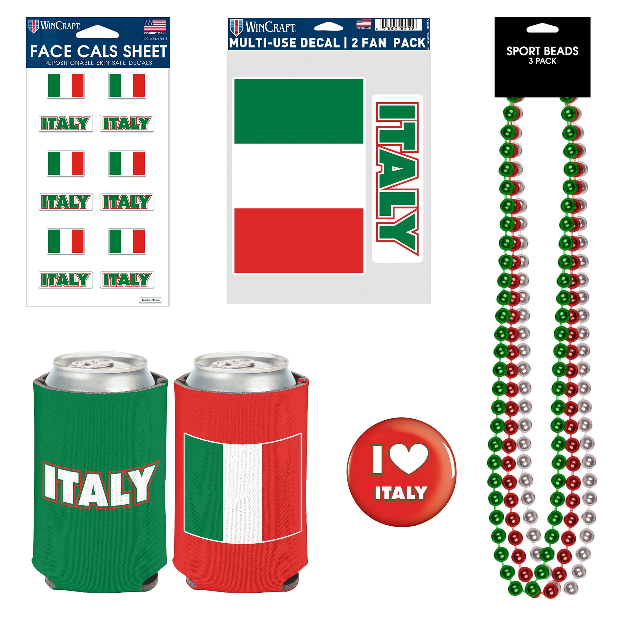 World Cup Ultimate Soccer Fan Supporter Pack - Italy