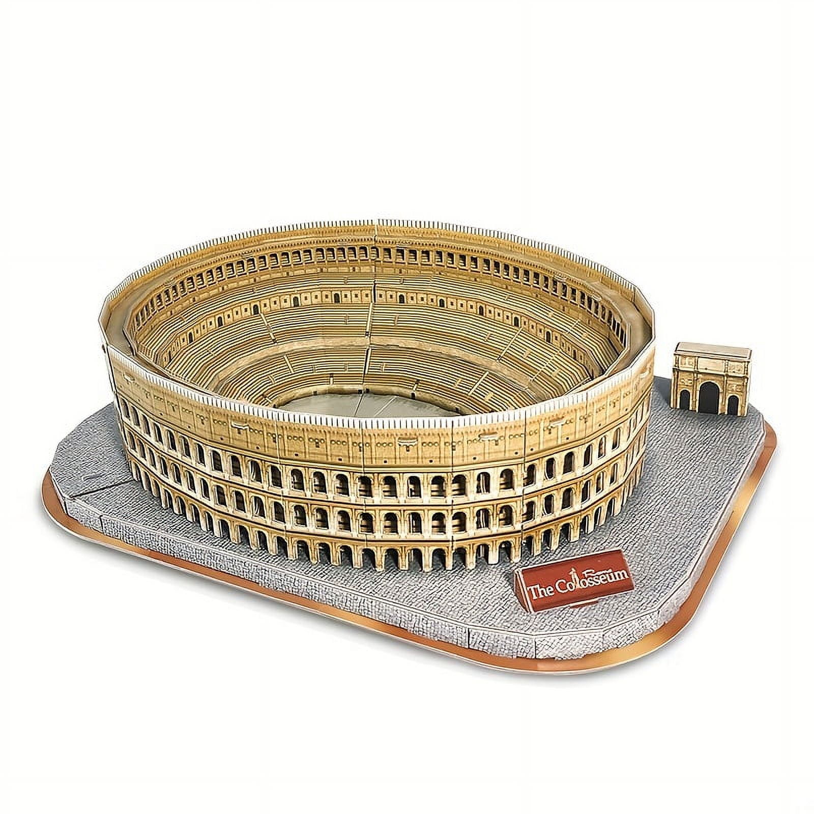 Italy Colosseum National Geographic House 3D Paper Model Puzzle