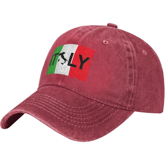 Italy Flag Hat Men Women Baseball Cap Trucker Hat Cowboy Hat