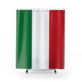 thumbnail image 1 of Italy Flag Premium 71"x74" Waterproof Shower Curtain for Stylish Bath Decor, 1 of 2