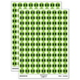 thumbnail image 1 of Italy Flag 200+ Round Stickers - Light Green - Matte Finish - 0.50" Size, 1 of 3