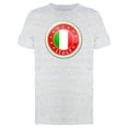 thumbnail image 1 of Italy Flag Sticker Tee Men's -Image by Shutterstock, 1 of 1