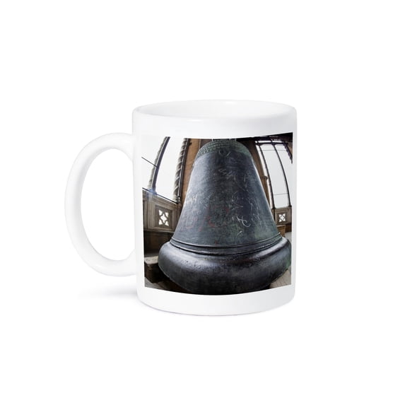 3dRose, Italy, Florence, Bell in the Campo Tower Florence - EU16 TEG0318 - Terry Eggers, 15oz Mug