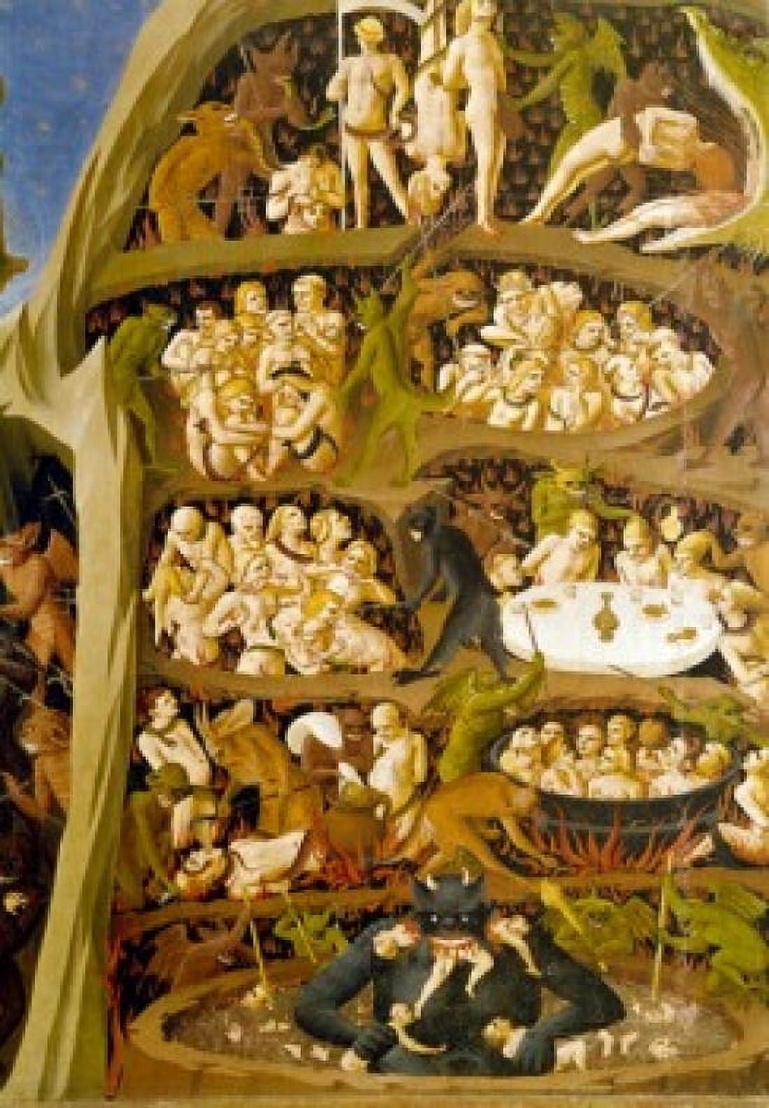Italy Florence Museo di San Marco The Last Judgment by Fra Angelico tempera on panel (1395 -1455) detail Canvas Art - Fra Angelico (18 x 24)