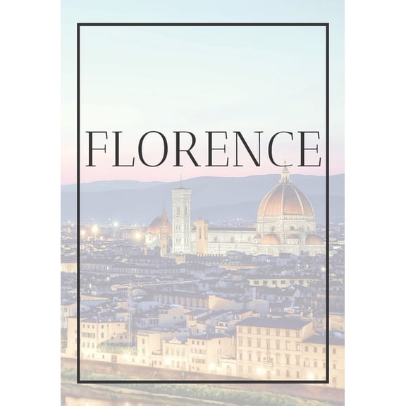 Italy: Florence: A decorative book for coffee tables, end tables, bookshelves and interior design styling Stack Italy city books to add decor to any room. Faded skyline effect cover: Ideal for your ow