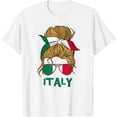 thumbnail image 1 of Italy For Girl Italian Flag for Women Italia T-Shirt, 1 of 4