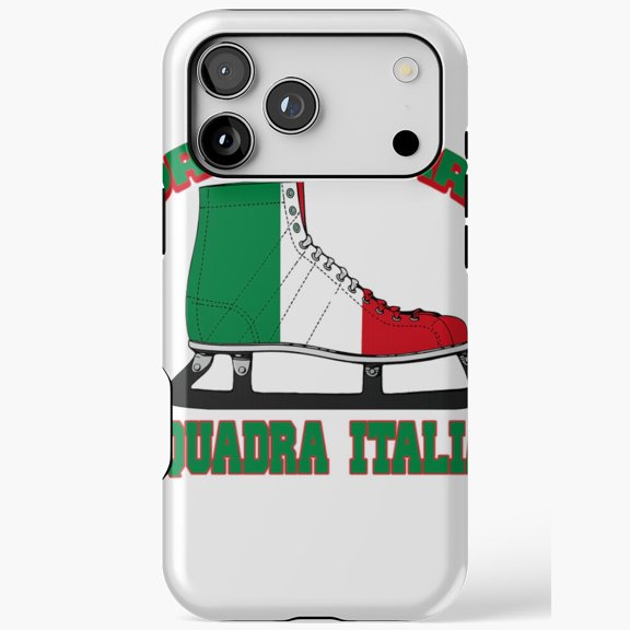 Italy Ice Skating 2026 iPhone Case 17 to 11 Pro Max