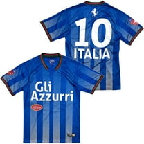 Italy International Team Men's Headgear Classics 2018 World Cup Soccer Jersey (Small, Blue)