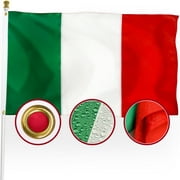Italy Italian Flag 3x5 Outdoor, Double Sided 210D Nylon Italy National Country Flags