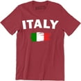 thumbnail image 1 of Italy Italian Flag Emblem - National Pride Country Symbol Men's Tee Shirt, 1 of 4