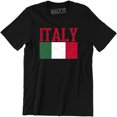 thumbnail image 1 of Italy Italian Flag Emblem - National Pride Country Symbol Men's Tee, 1 of 4