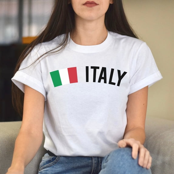 Italy Italian Flag Roma Graphic T-Shirt - Walmart.com