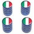 thumbnail image 1 of Italy Italian Flag Tire Rim Wheel Aluminum Valve Stem Caps, Multiple Colors, 1 of 1