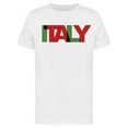thumbnail image 1 of Italy Lettering T-Shirt Men -Image by Shutterstock, Male Small, 1 of 2