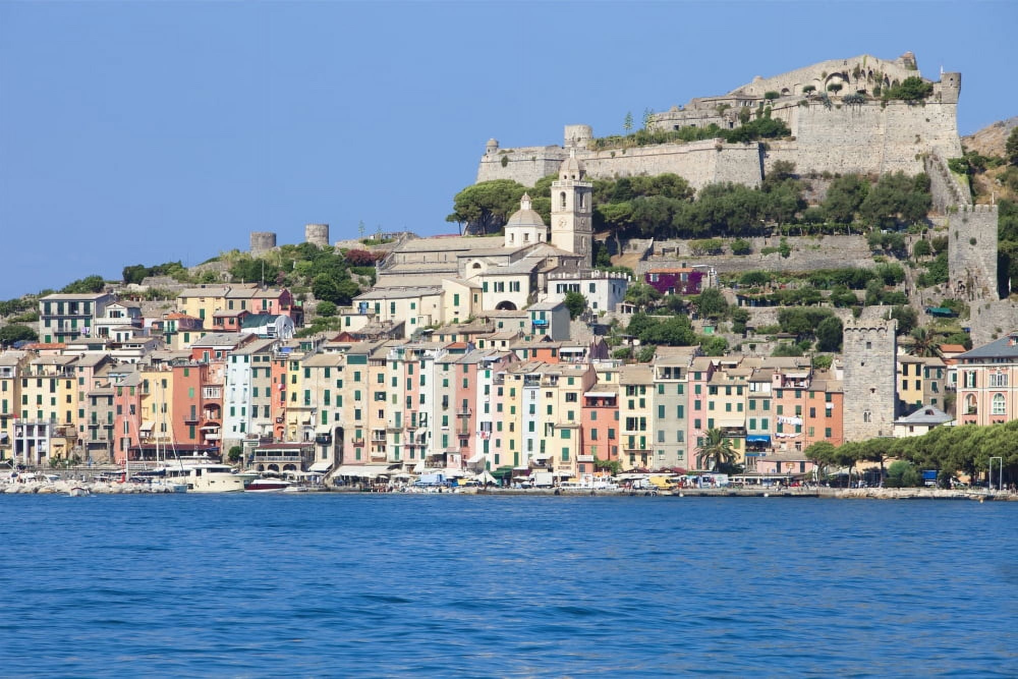 Italy Liguria La Spezia Golfo dei Poeti Portovenere Canvas Art - Panoramic Images (27 x 9)