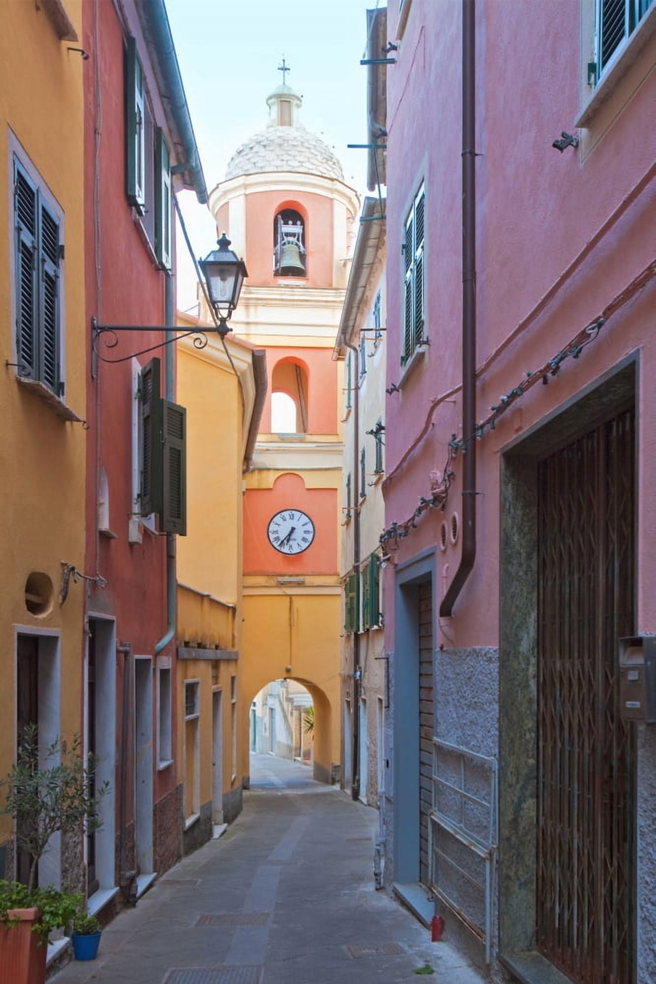 Italy Liguria La Spezia - Village La Serra Canvas Art - Panoramic Images (27 x 9)