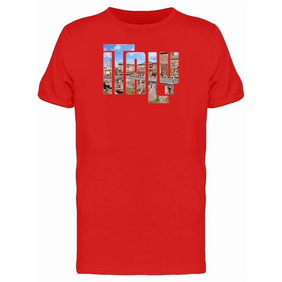 Italy Lovers Quote Tee Men's -Image by Shutterstock