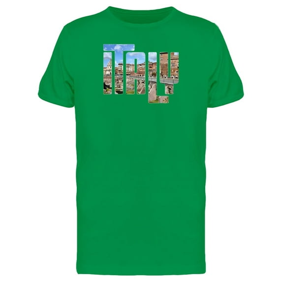 Italy Lovers Quote Tee Men's -Image by Shutterstock