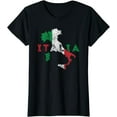 thumbnail image 1 of Italy Map and Flag Souvenir - Distressed Italia T-Shirt, 1 of 4