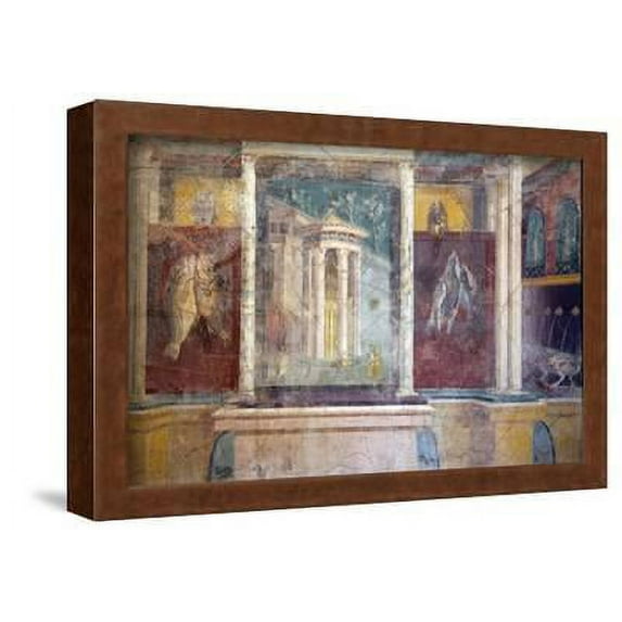 Italy, Naples, Naples Museum, from Pompeii, House IV, Insula Occidentalis 41, Panel, Framed Art Print Wall Art by Samuel Magal Sold by Art.Com