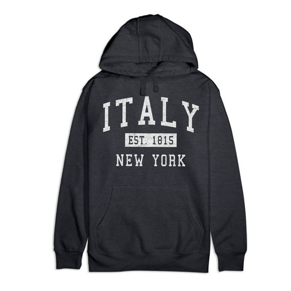 Italy New York Classic Established Premium Cotton Hoodie